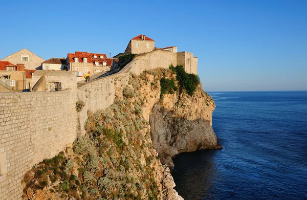 Dubrovnik a naplemente — Stock Fotó