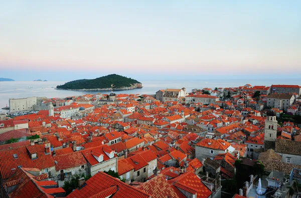 Hermoso casco antiguo de Dubrovnik — Foto de Stock