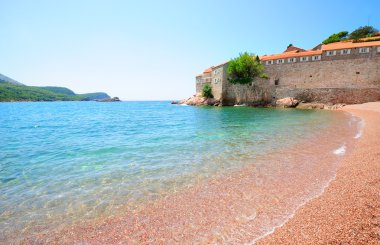 Sveti stefan Adası nda Karadağ