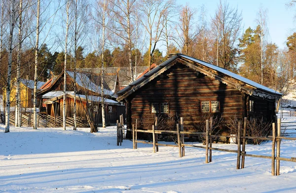 Noorse hutten — Stockfoto
