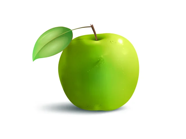 Verde manzana — Archivo Imágenes Vectoriales