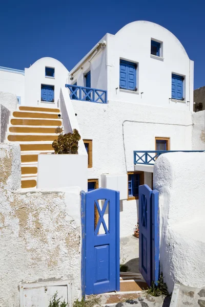 Santorini house — Stock Photo, Image