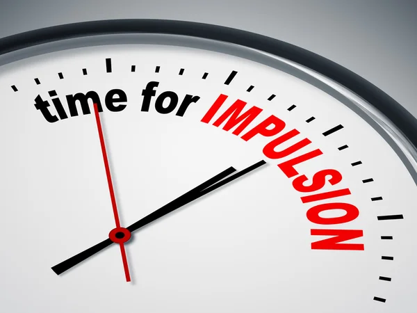 Time for impulsion — Stock Photo, Image