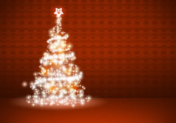 Roter weihnachtlicher Hintergrund — Stockfoto