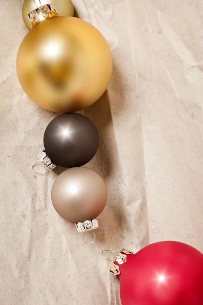 멋진 크리스마스의 공들 — 스톡 사진