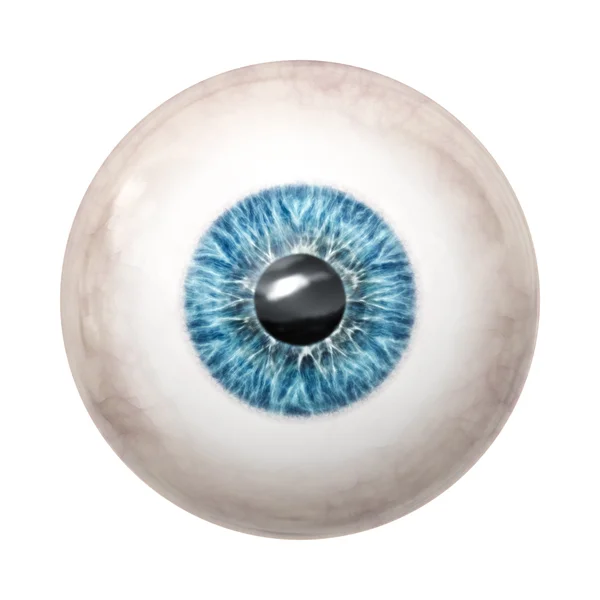 Eye ball blå — Stockfoto