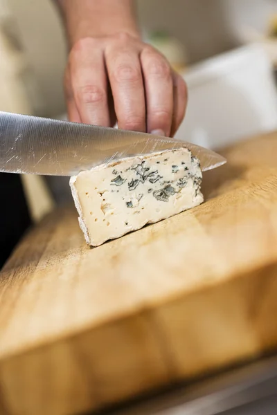 切割奶酪 — 图库照片