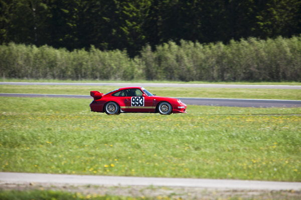 Red Racing Car
