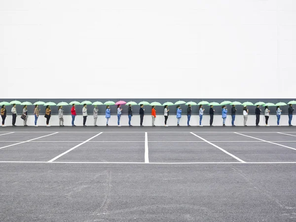 Waiting in Line — Stock Photo, Image
