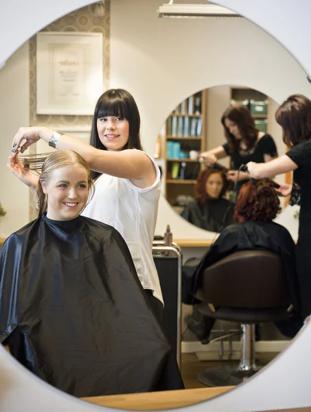 Hair Salon situation — Stock Photo, Image