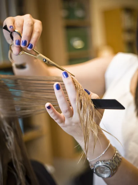 Situation Salon de coiffure — Photo