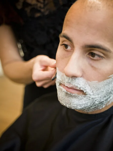 Situación de afeitado — Foto de Stock