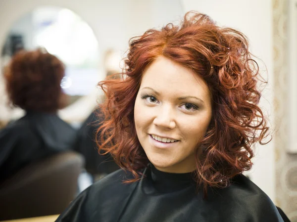 Woman with red hair — Stock Photo, Image