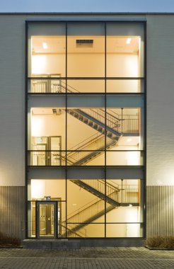 bir bina merdiven