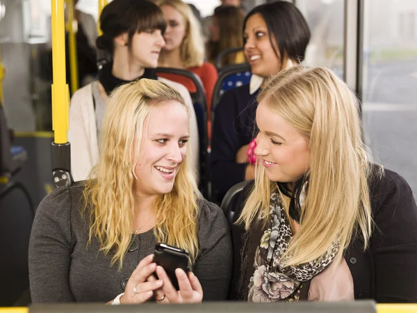 Women with a cellphone — Stock Photo, Image