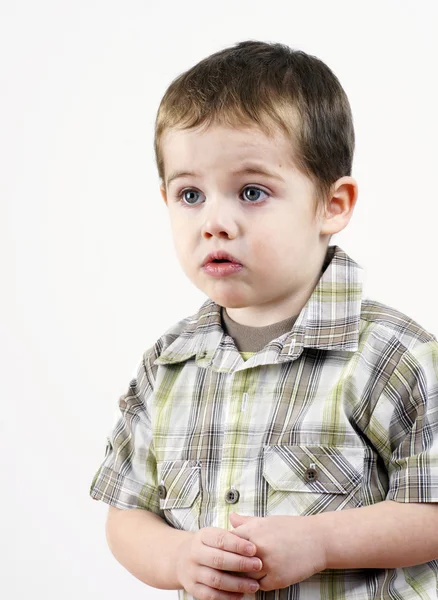 Little boy in trouble — Stock Photo, Image