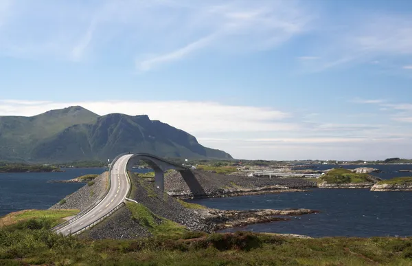 Atlantic road, Norsko — Stock fotografie