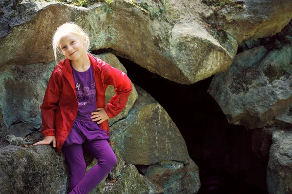 stock image Little girl portrait