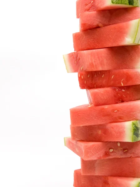 Wassermelonenstapel lizenzfreie Stockfotos