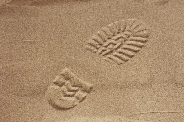 stock image Imprint of shoe