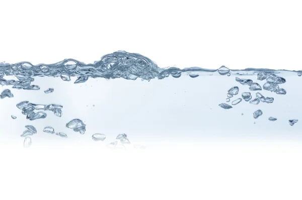 Вода з бульбашками — стокове фото