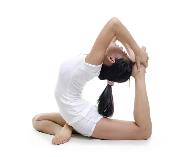 Postura yoga — Foto Stock
