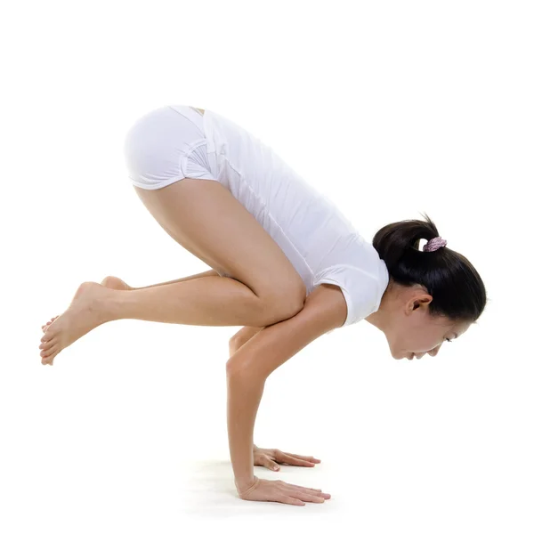 Yoga posture — Stockfoto
