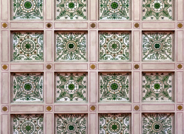 Painted ceiling at the Hermitage Museum in St. Petersburg — Stock Photo, Image