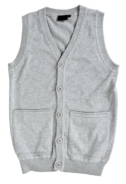 Gray vest — Stock Photo, Image