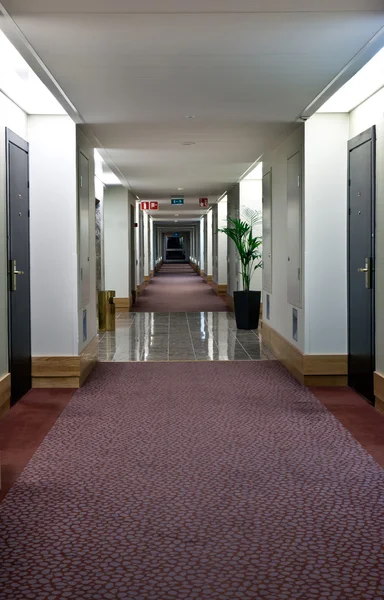 Corredor no hotel — Fotografia de Stock