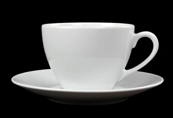 stock image White cup and saucer