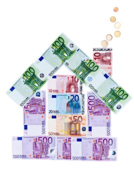 euro banknot evi