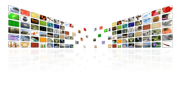 Multimedia bakgrund — Stockfoto