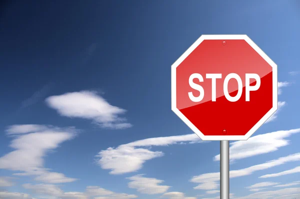 stock image Stop sign