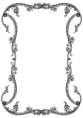 Antique frame clipart