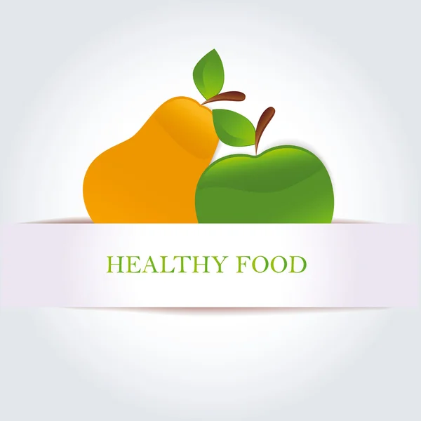 Gesunde Ernährung — Stockvektor