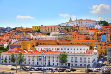 Lisbon old city, Portugal clipart