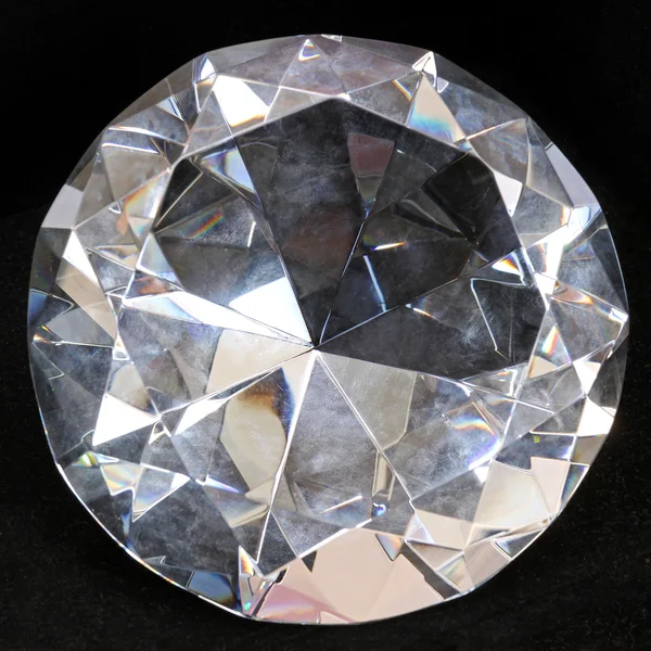 Стеклянный бриллиант — стоковое фото