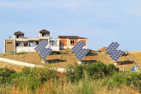Solarhäuser — Stockfoto