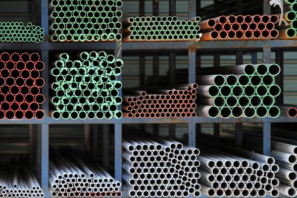 Iron pipes — Stock Photo, Image