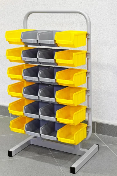 Plast rack — Stockfoto
