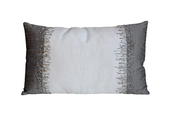 Grey pillow — Stock Photo, Image