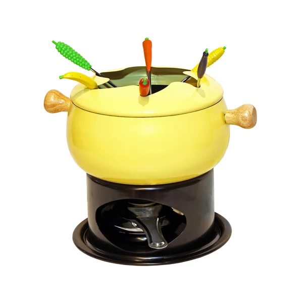 Conjunto de fondue — Fotografia de Stock