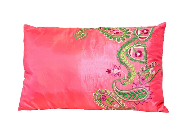 粉红色的枕头 — 图库照片