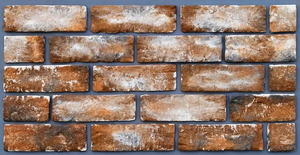 Cegły brązowy — Zdjęcie stockowe