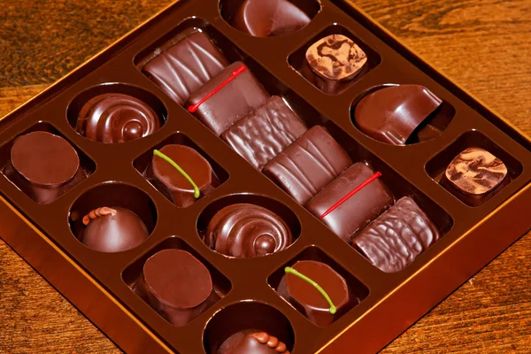Chocolate box — Stock Photo, Image