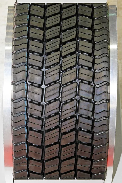 Truck tyre — Stock Photo, Image