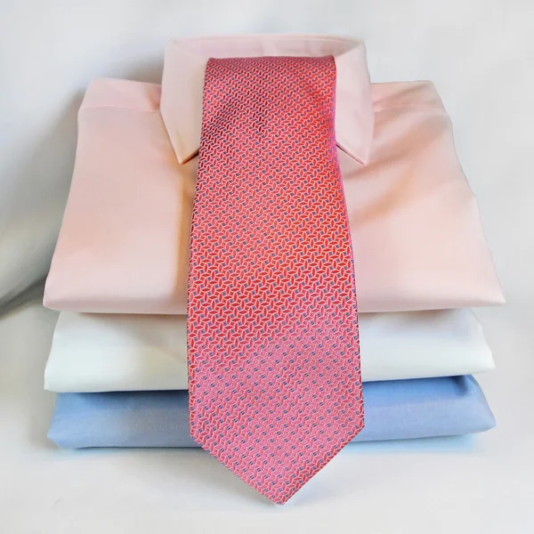Розовый галстук — стоковое фото