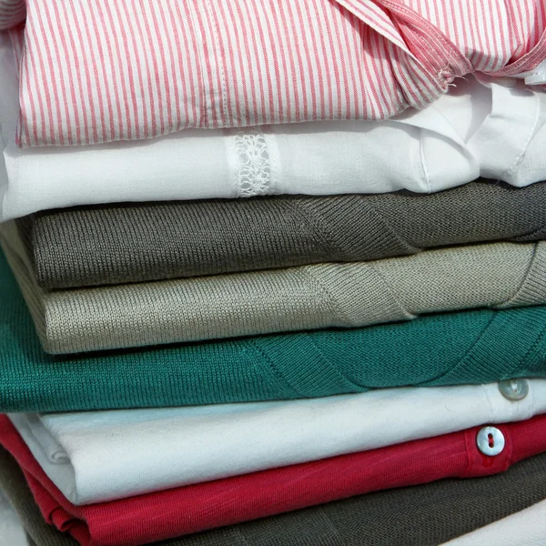 Wardrobe pile — Stock Photo, Image