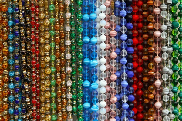 Färg pärlor — Stockfoto